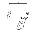 6241108010E0 - Body: Center Pillar Trim for Toyota: Sienna Image