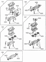 8971346990 - : Gear Kit, Hydraulic Unit for Honda Image