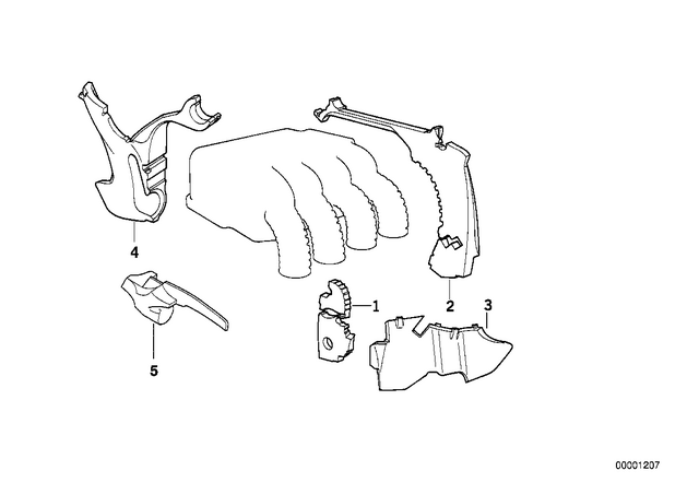 13722308652 - Engine: Screening -  for BMW-Motorrad Image