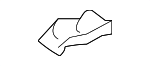 12410034U - Body: Spoiler Retainer Nut for Nissan Image