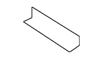 PAB803434GRV - Body: Lower Plate Retainer for Porsche Image
