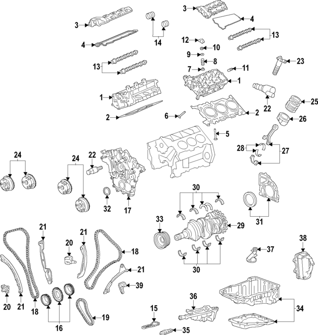 12647574 - Engine: Head Gasket for GM Image
