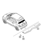 7TL37LXHAA - : Cargo Area Cover for Mopar Image