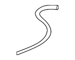 YL1Z17A605AA - Body: Washer Hose for Ford: F-150, F-150 Heritage | Lincoln: Blackwood, Navigator Image
