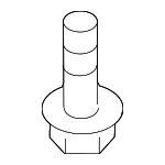 1244105167B - Body: Bumper Cover Screw for Kia: Borrego, Rondo, Sedona, Soul, Soul EV, Spectra, Spectra5 Image