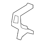 41217421800 - Body: Aperture Reinforced Plate for BMW: 530e, 530e xDrive, 530i, 530i xDrive, 540d xDrive, 540i, 540i xDrive, 640i xDrive Gran Turismo, 740e xDrive, 740i, 740i xDrive, 745e xDrive, 750i, 750i xDrive, 840i, 840i Gran Coupe, 840i xDrive, 840i xDrive Gran Coupe, M5, M550i xDrive, M760i xDrive, M8, M8 Gran Coupe, M850i xDrive, M850i xDrive Gran Coupe Image