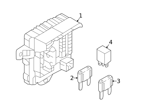 Electrical Components for 2017 Genesis G90 #3