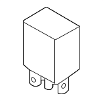 952302P020 - Electrical: Relay for Genesis: G70, G80, G90, GV80, GV80 Coupe | Hyundai: Sonata Image