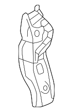 52145FN10A9P - Body: Apron Reinforced for Subaru Image