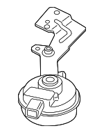 95B951212H - : High Note Horn for Porsche: Macan Image