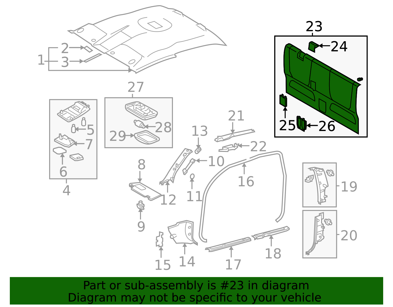 Auto Back Panel 6427004110b1 - Back Panel Trim 2012-2015 Toyota Tacoma | Toyota San ...