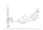 2013200014 - Springs, Suspension and Hydraulics: Container for Mercedes-Benz Image