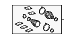 443806170 - Front Drive Axle: Boot Kit for Toyota: Camry, Solara Image