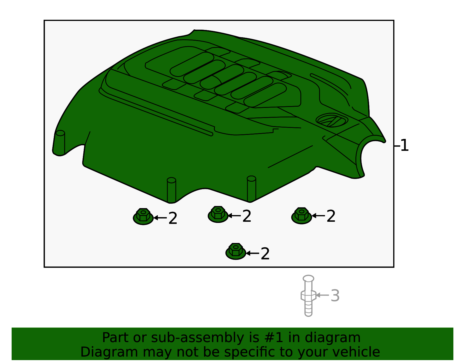 17121-5J6-A00 - 2014-2020 Acura MDX - Cover Assembly, Engine | All