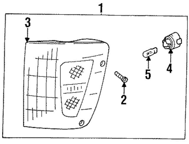 8161034010 - Electrical: Park Lamp for Toyota Image