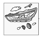 92103G2150MBL - : Headlamp for Hyundai Image