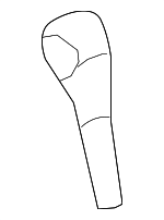 25778924 - Body: Shift Knob for GMC: Acadia Image