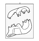 22669219 - Steering: Column Cover for Chevrolet: Malibu Image