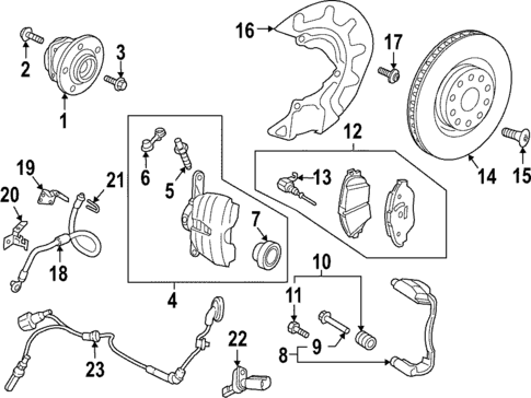 Anti-Lock Brakes for 2019 Volkswagen Jetta #1