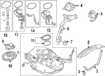17052TETH70 - : Fuel Pressure Regulator for Honda: Civic Image
