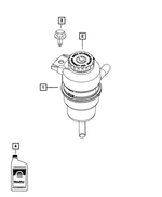 5154404AA - Steering: Power Steering Fluid Reservoir for Mopar Image