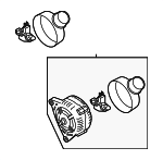 7L903015B - Electrical: Alternator for Audi Image