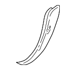 7147046376 - Body: Rear Cover Seal for BMW: Z4, Z8 Image