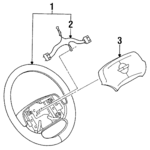 16752390 - Steering: Steering Wheel for GM Image