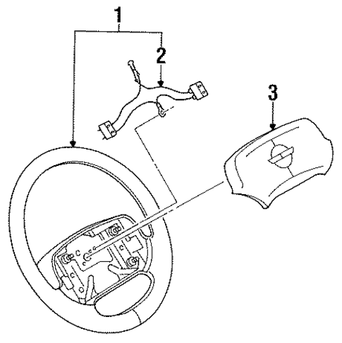 Switches for 1995 Chevrolet Corvette #1