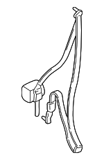 86884ZB207 - : Lap &amp; Shoulder Belt for Nissan: Altima Image