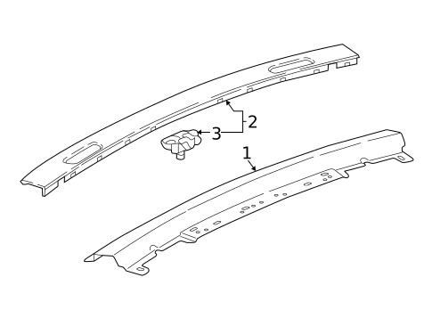 Windshield Header & Components for 2017 Buick Cascada #0