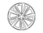 D0C004CB3C - : 2017 Nissan - Wheel, Alloy for Nissan: Qashqai, Rogue Sport Image