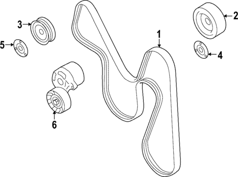 Belts & Pulleys for 2025 Toyota GR86 #0