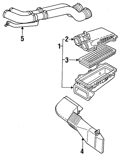 Air Intake for 1997 Ford F-250 HD #0