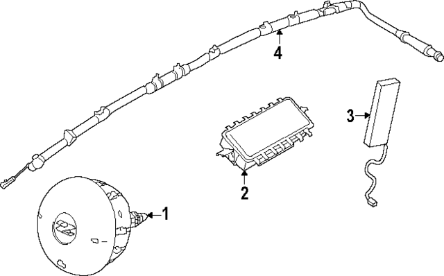 K85106GP0A - : Driver Air Bag for Nissan Image