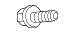 9016740042 - : Belt Weather-Strip Screw for Lexus Image