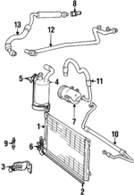3545554 - : 1993 Volvo 850 - Dehydrator for Volvo: 850 Image
