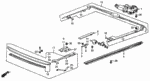 71971SD2920 - Interior/Bumper: BLADE, DEFLECTOR for Acura Image