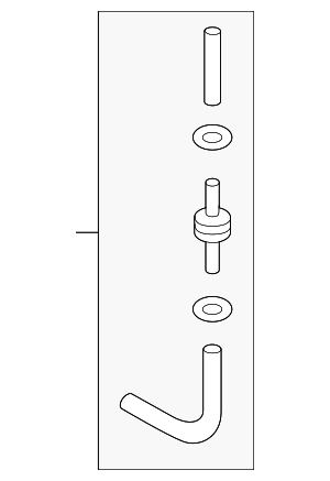 6M133240AN - Emission System: Emission Check Valve for Audi Image