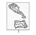 GS3L70440 - Body: Gutter for Mazda Image