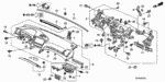77855SEPA01ZZ - Interior/Bumper: BRACKET, PASSENGER ATTACHMENT for Acura Image