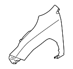 57120FN0109P - : Fender for Subaru: Impreza Image