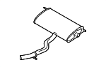 32362161 - : Muffler for Volvo: S90 Image