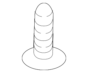 1249305143 - Body: High Mount Lamp Screw for Kia: Niro, Niro EV, Seltos, Sorento Image