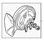 YEB500060 - : 1994-2004 Land Rover Discovery - Horn for Land Rover: Discovery Image