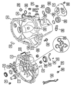 6102258AA - NVG Manual Transaxle 5 Speed: Plug for Mopar Image