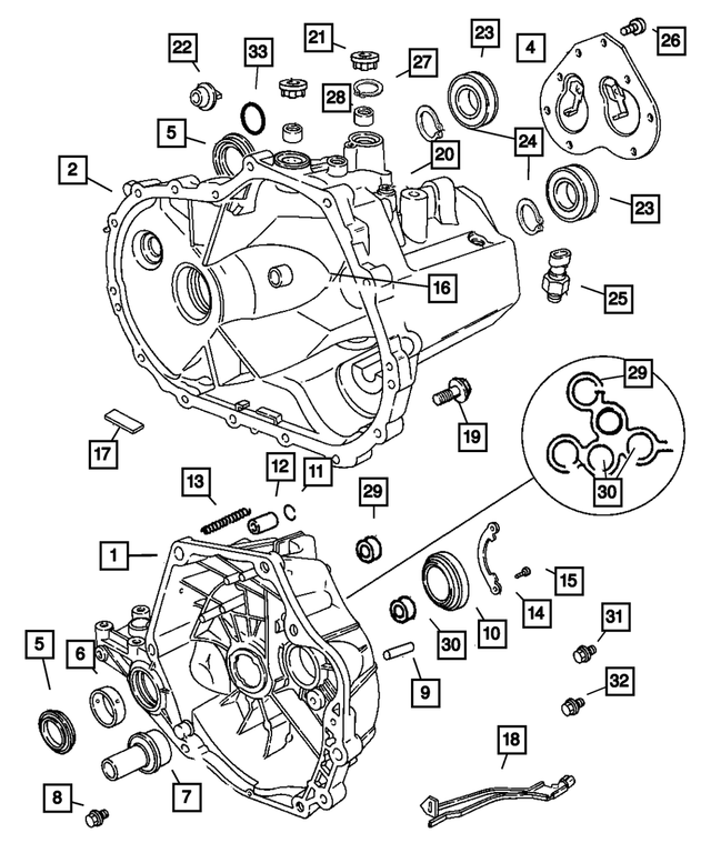 « 6102258AA – NVG Manual Transaxle 5 Speed : Bouchon pour Mopar Image »