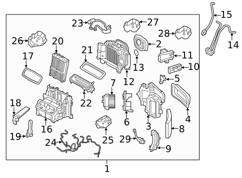 Auxiliary Heater & AC for 2019 Volvo XC90 #1