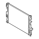 LR039530 - Cooling System: Radiator for Land-Rover Image