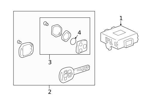 Alarm System for 2001 Toyota Land Cruiser #0